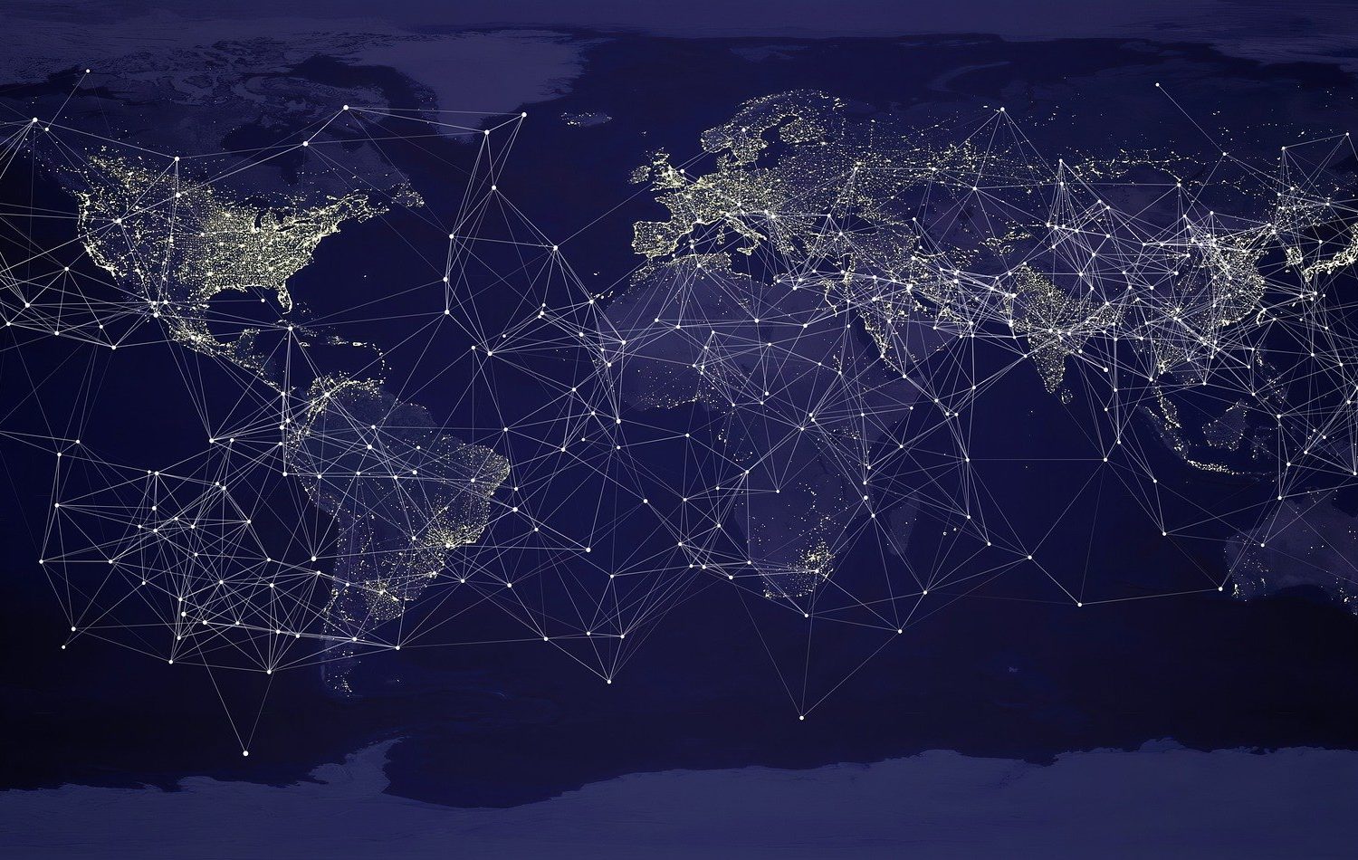 Erde Globalisierung Netzwerk