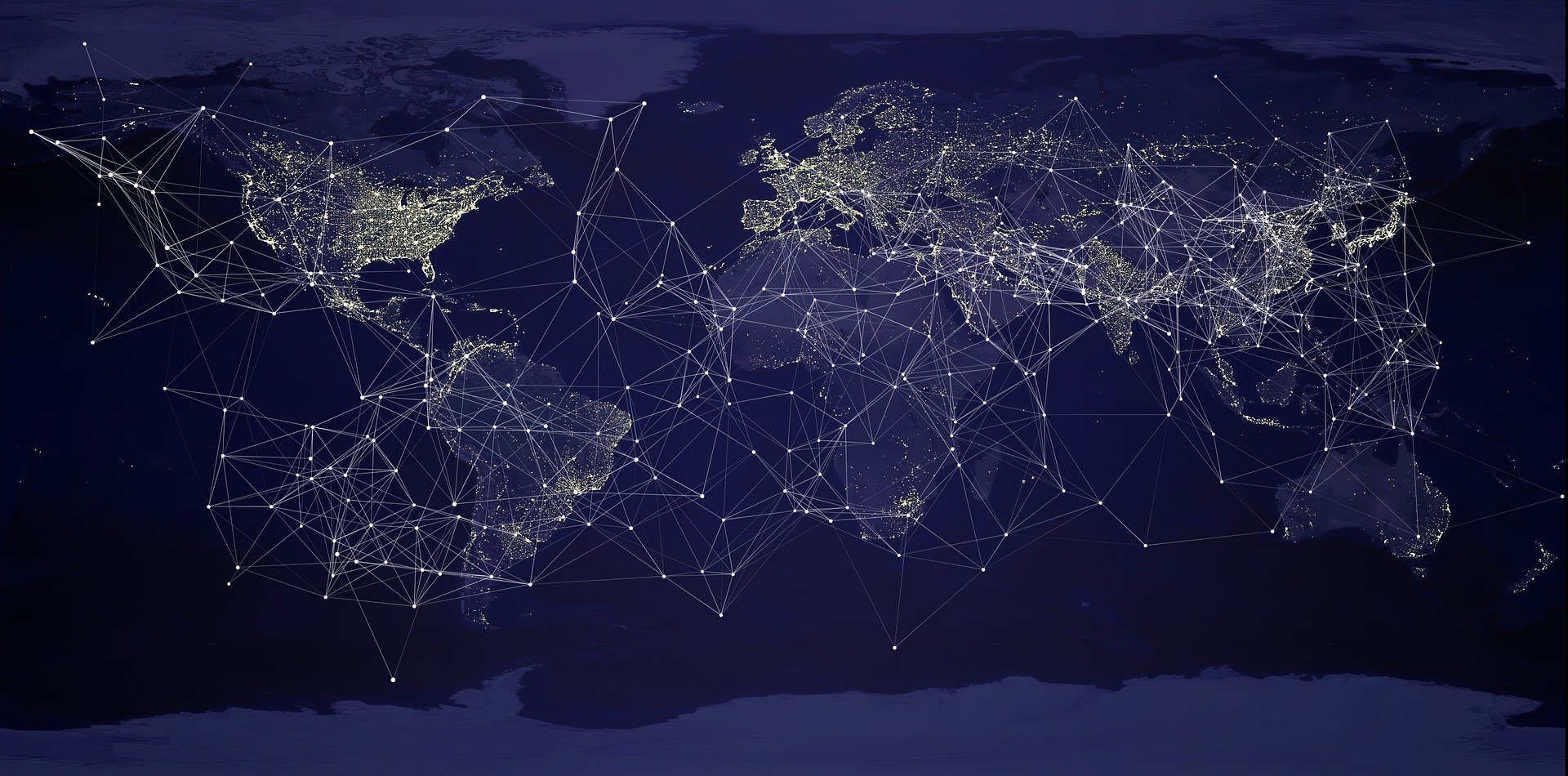 Erde Globalisierung Netzwerk